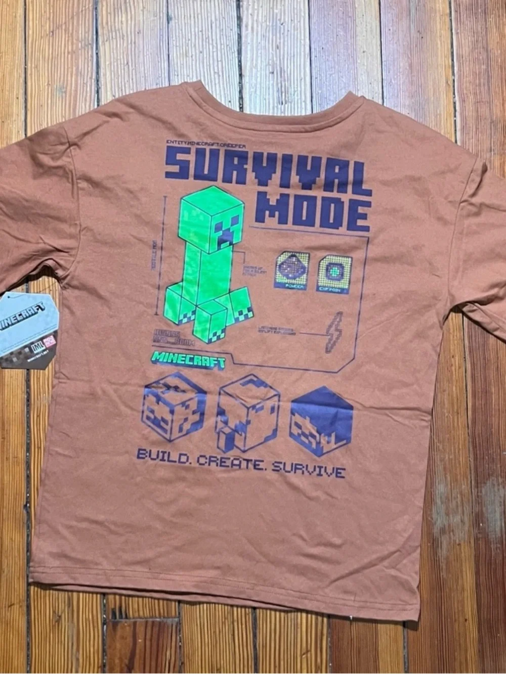 Kids Brown Logo T-Shirt